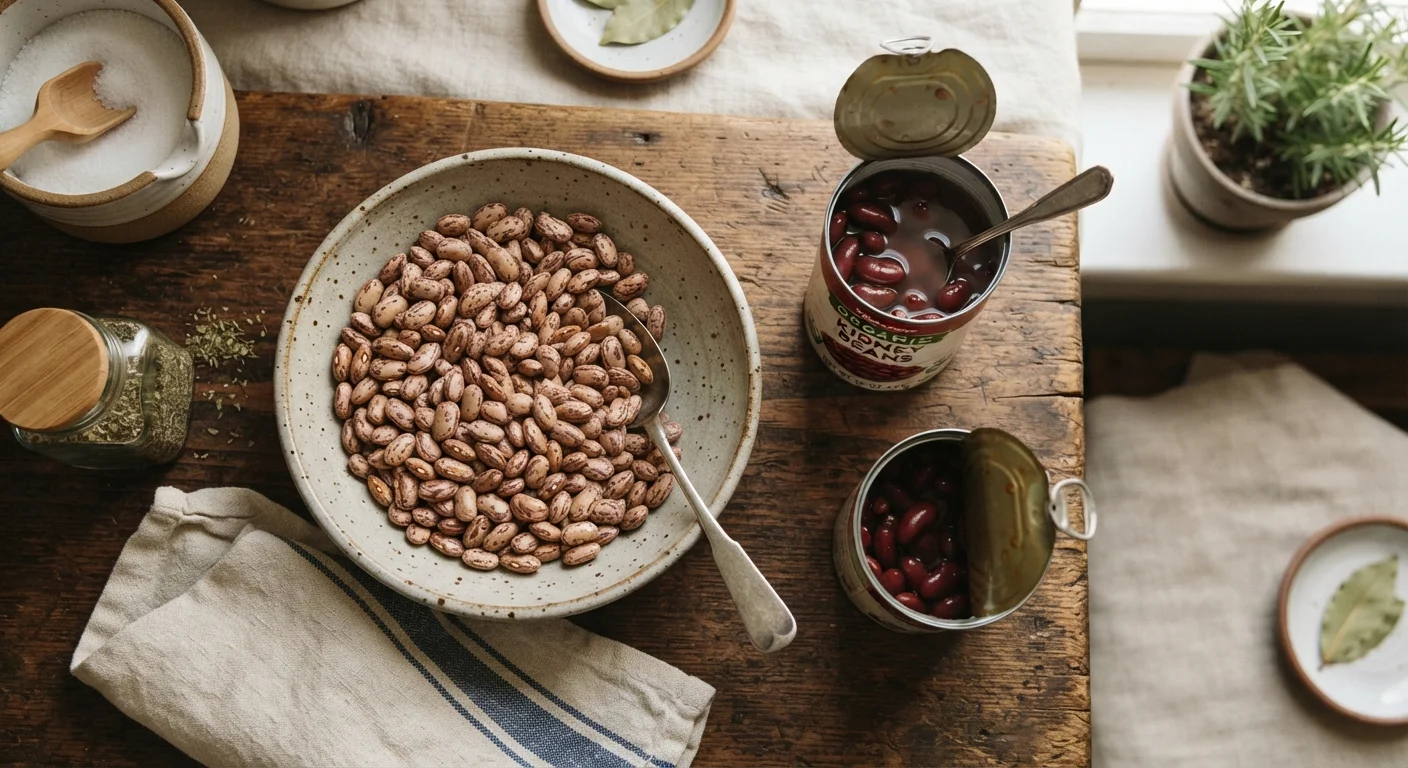 Dried Beans vs. Canned Beans: What Actually Saves You More at Dinner