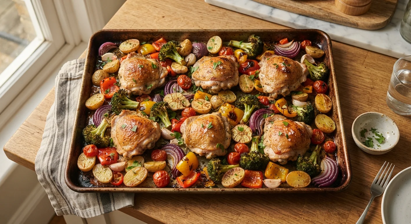 Sheet Pan Dinners: The One-Pan Approach That Cuts Both Cook Time and Cleanup