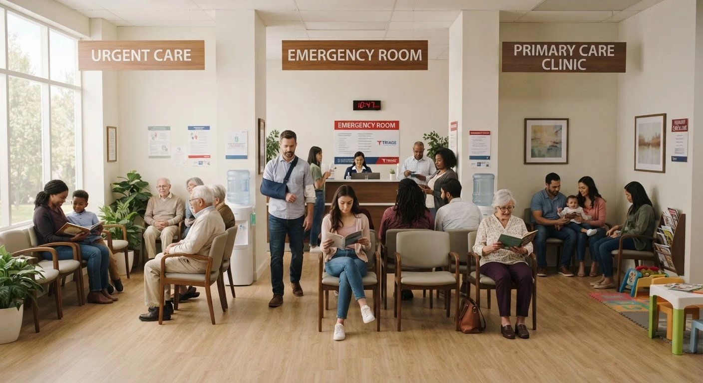 Urgent Care, Emergency Room, or Primary Care: Matching the Right Setting to Your Symptoms